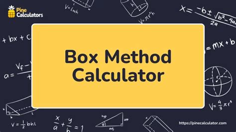 use the box method to distribute and simplify calculator|box method calculator math.